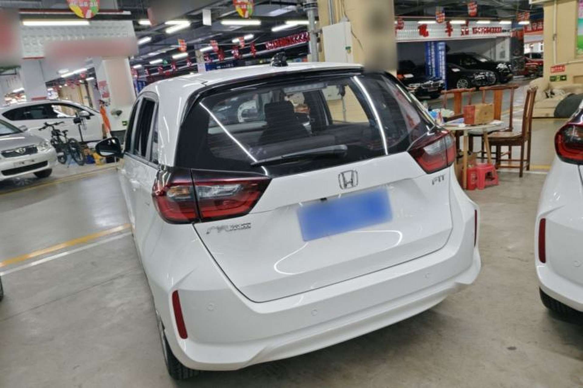 Used Honda Fit 2021 1.5L CVT Trend Edition Rear Left 45 Deg