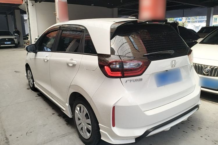 Used Honda Fit 2021 1.5L CVT Trend Edition Rear Left 45 Deg