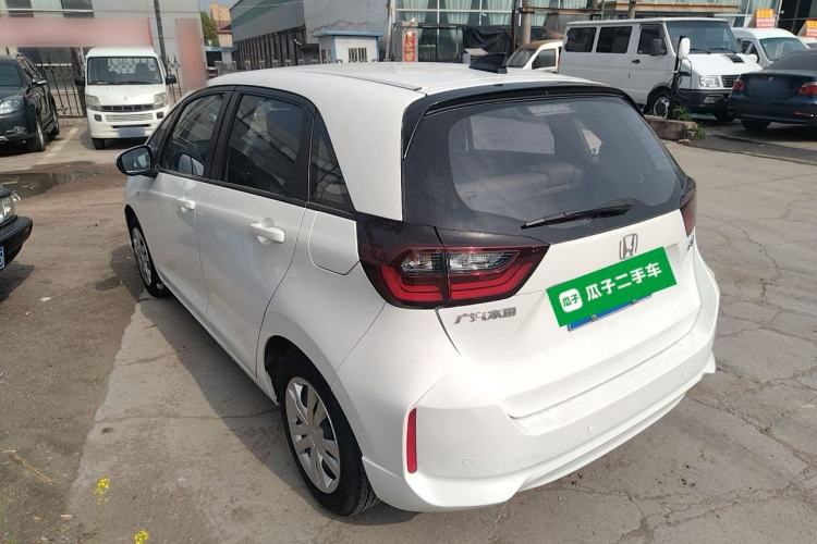 Used Honda Fit 2021 1.5L CVT Trend Edition Rear Left 45 Deg