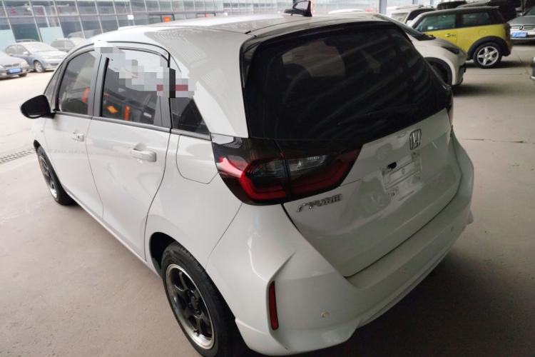 Used Honda Fit 2021 1.5L CVT Trend Edition Rear Left 45 Deg