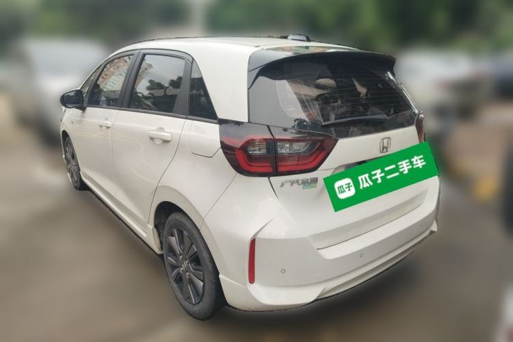 Used Honda Fit 2021 1.5L CVT Trendy Sports Edition Rear Left 45 Deg
