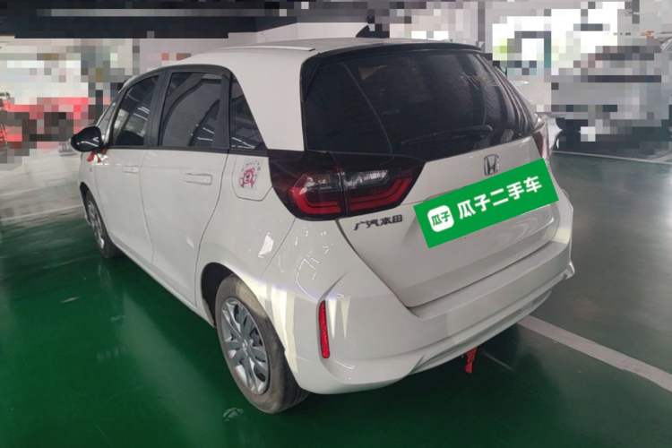Used Honda Fit 2021 1.5L CVT Trend Edition Rear Left 45 Deg