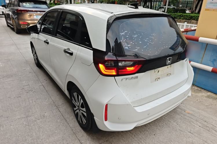 Used Honda Fit 2021 1.5L CVT Trendy Run Pro Edition Rear Left 45 Deg