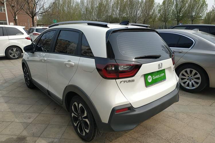 Used Honda Fit 2021 1.5L CVT Trendy Version Rear Left 45 Deg