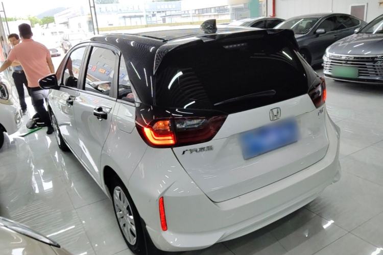 Used Honda Fit 2021 1.5L CVT Trend Edition Rear Left 45 Deg