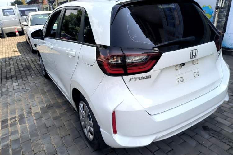 Used Honda Fit 2021 1.5L CVT Trend Edition Rear Left 45 Deg