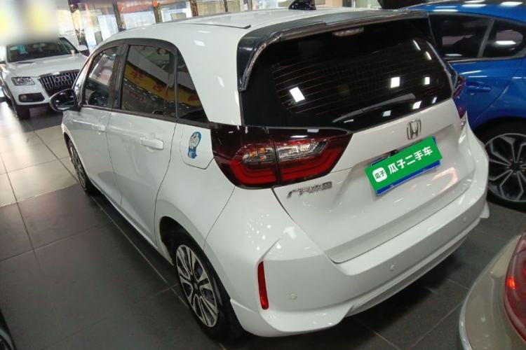 Used Honda Fit 2021 1.5L CVT Trend Edition Rear Left 45 Deg