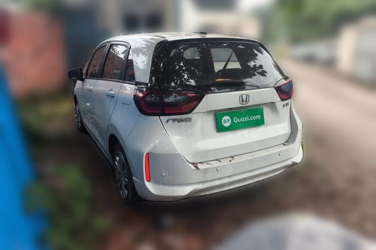 Used Honda Fit 2021 1.5L CVT Trend Edition Rear Left 45 Deg