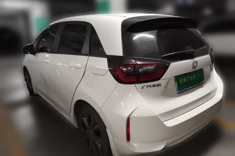 Used Honda Fit 2021 1.5L CVT Trendy Sports Edition Rear Left 45 Deg