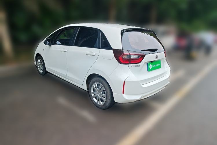 Used Honda Fit 2021 1.5L CVT Trend Edition Rear Left 45 Deg