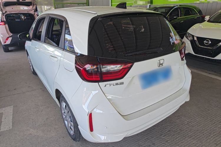 Used Honda Fit 2021 1.5L CVT Trend Edition Rear Left 45 Deg