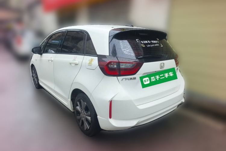 Used Honda Fit 2021 1.5L CVT Trendy Sports Edition Rear Left 45 Deg