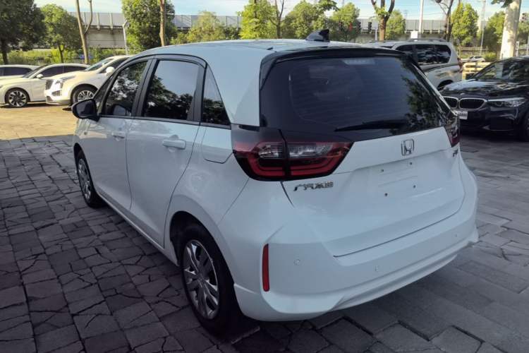 Used Honda Fit 2021 1.5L CVT Trend Edition Rear Left 45 Deg