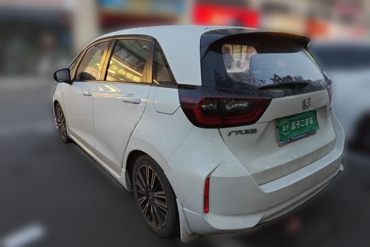 Used Honda Fit 2021 1.5L CVT Trendy Sports Edition Rear Left 45 Deg
