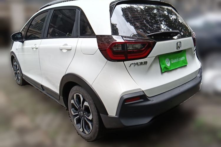 Used Honda Fit 2021 1.5L CVT Trendy Version Rear Left 45 Deg