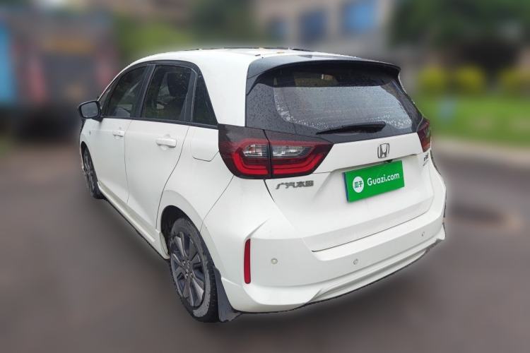 Used Honda Fit 2021 1.5L CVT Trendy Sports Edition Rear Left 45 Deg