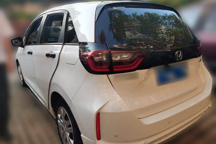 Used Honda Fit 2021 1.5L CVT Trendy Edition Rear Left 45 Deg