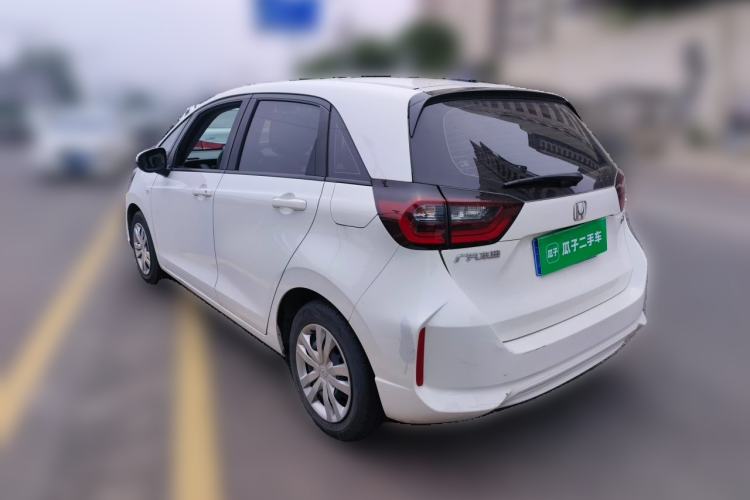 Used Honda Fit 2021 1.5L CVT Trend Edition Rear Left 45 Deg