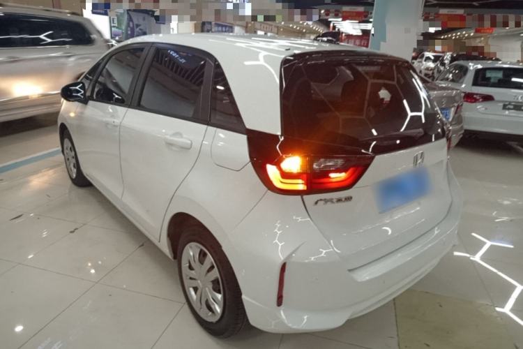 Used Honda Fit 2021 1.5L CVT Trend Edition Rear Left 45 Deg