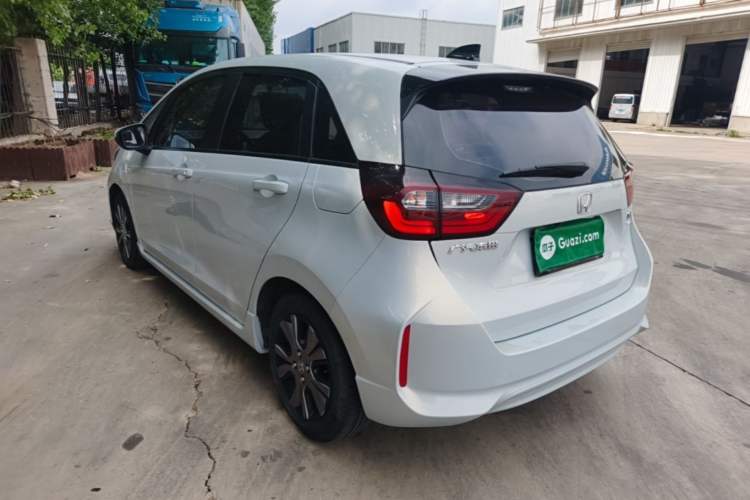 Used Honda Fit 2021 1.5L CVT Trendy Sports Edition Rear Left 45 Deg