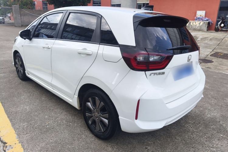 Used Honda Fit 2021 1.5L CVT Trendy Sports Edition Rear Left 45 Deg