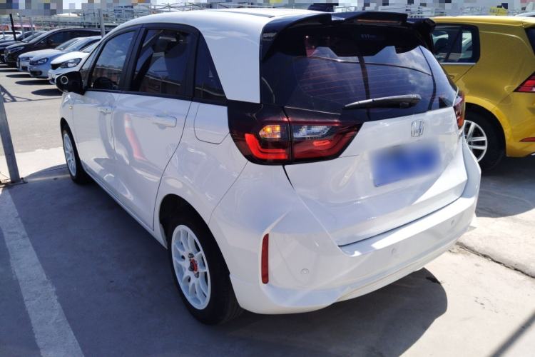 Used Honda Fit 2021 1.5L CVT Trend Edition Rear Left 45 Deg