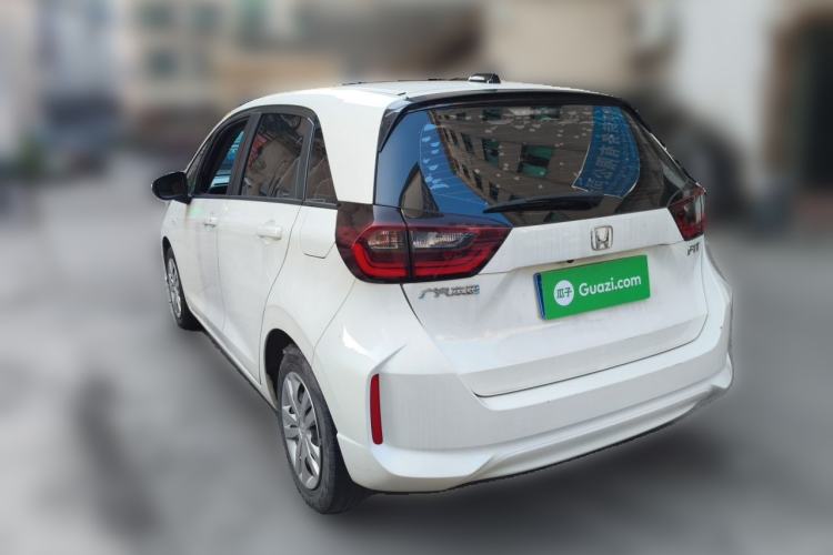 Used Honda Fit 2021 1.5L CVT Trend Edition Rear Left 45 Deg