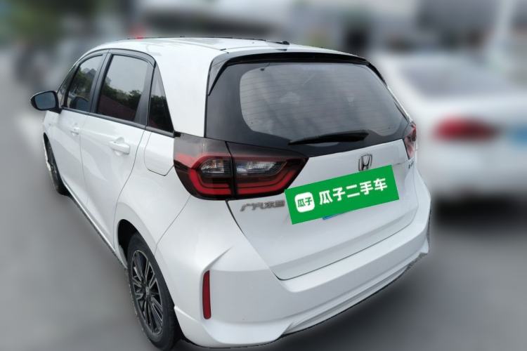 Used Honda Fit 2021 1.5L CVT Trend Edition Rear Left 45 Deg
