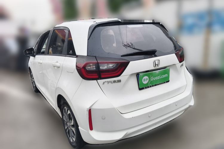Used Honda Fit 2021 1.5L CVT Trend Edition Rear Left 45 Deg
