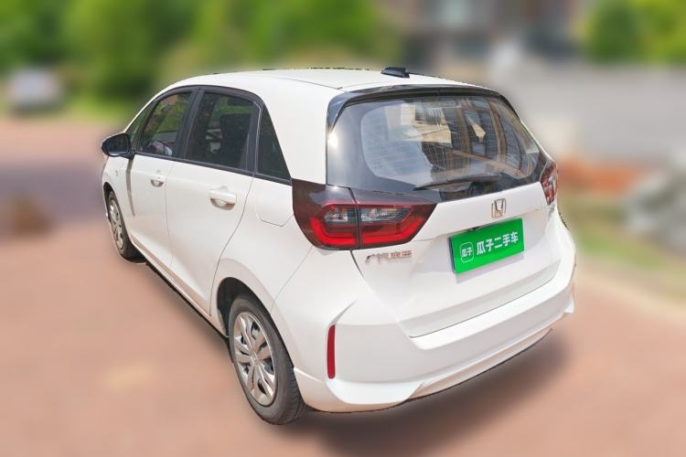 Used Honda Fit 2021 1.5L CVT Trend Edition Rear Left 45 Deg
