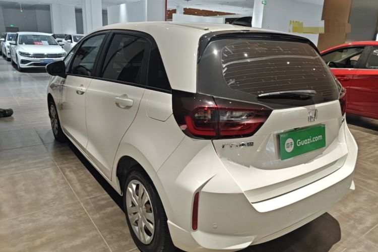 Used Honda Fit 2021 1.5L CVT Trend Edition Rear Left 45 Deg