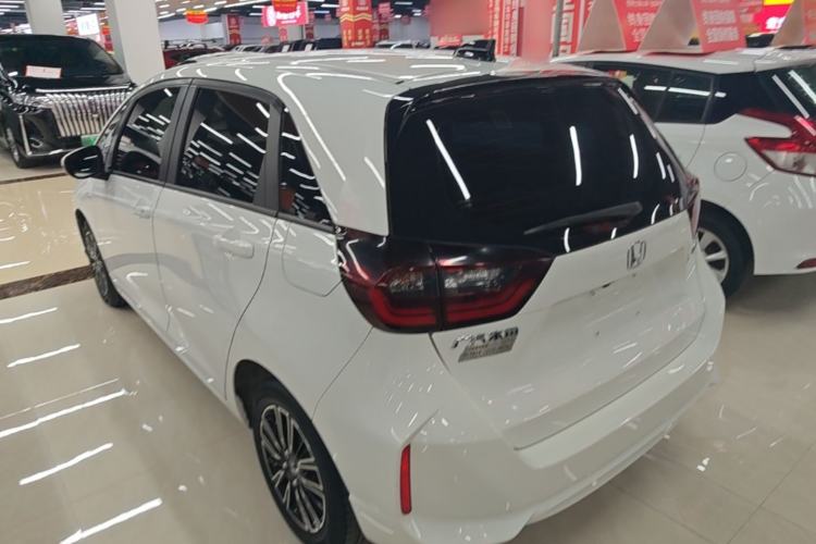 Used Honda Fit 2021 1.5L CVT Trend Edition Rear Left 45 Deg