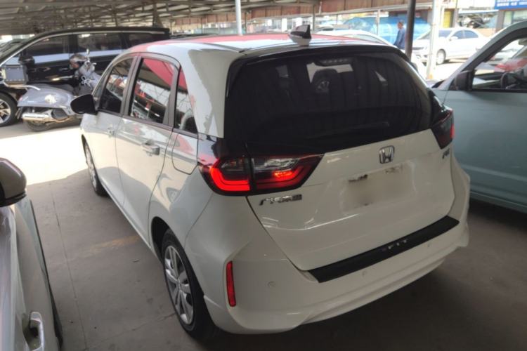 Used Honda Fit 2021 1.5L CVT Trend Edition Rear Left 45 Deg