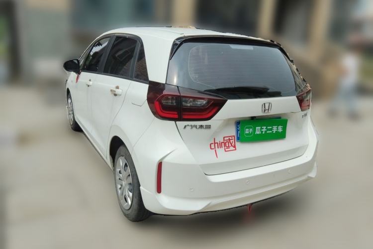 Used Honda Fit 2021 1.5L CVT Trend Edition Rear Left 45 Deg