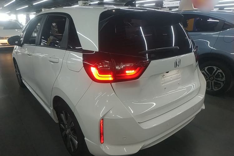 Used Honda Fit 2021 1.5L CVT Trendy Sports Edition Rear Left 45 Deg