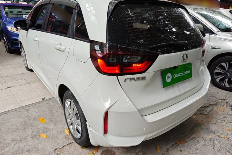 Used Honda Fit 2021 1.5L CVT Trend Edition Rear Left 45 Deg