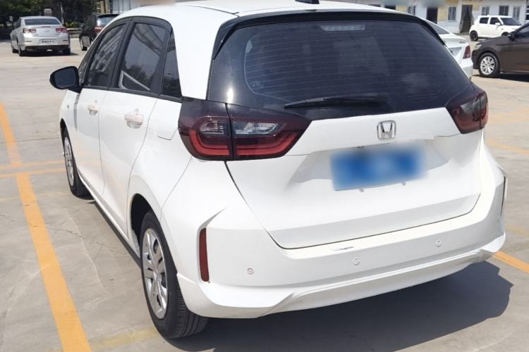 Used Honda Fit 2021 1.5L CVT Trend Edition Rear Left 45 Deg