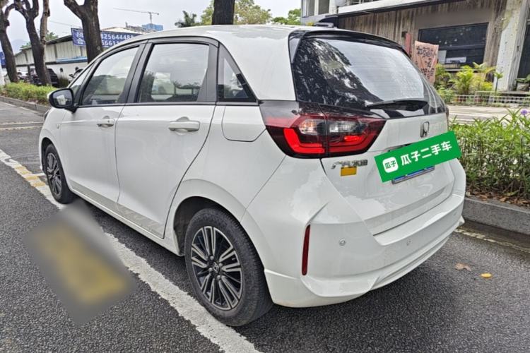 Used Honda Fit 2021 1.5L CVT Trend Edition Rear Left 45 Deg