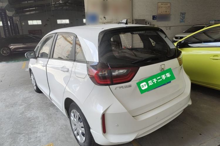 Used Honda Fit 2021 1.5L CVT Trend Edition Rear Left 45 Deg