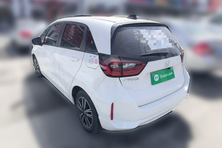Used Honda Fit 2021 1.5L CVT Trend Edition Rear Left 45 Deg