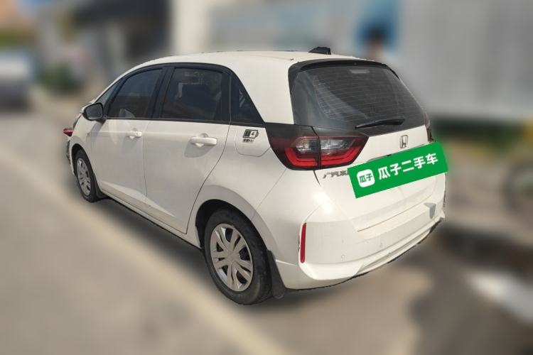 Used Honda Fit 2021 1.5L CVT Trend Edition Rear Left 45 Deg