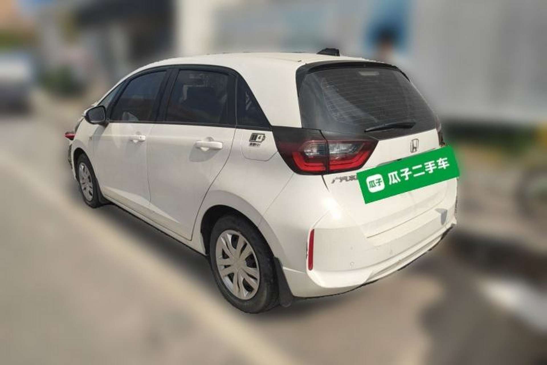 Used Honda Fit 2021 1.5L CVT Trend Edition Rear Left 45 Deg