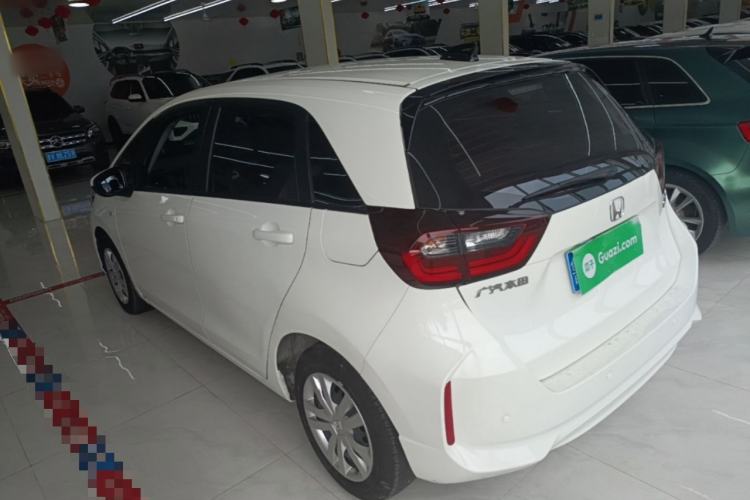 Used Honda Fit 2021 1.5L CVT Trend Edition Rear Left 45 Deg