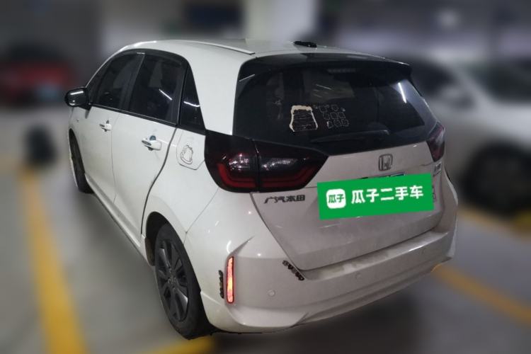 Used Honda Fit 2021 1.5L CVT Trendy Sports Edition Rear Left 45 Deg