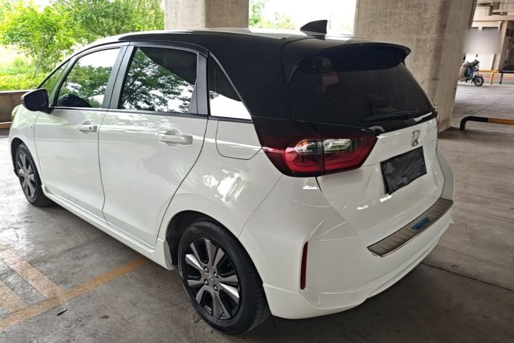 Used Honda Fit 2021 1.5L CVT Trendy Sports Edition Rear Left 45 Deg