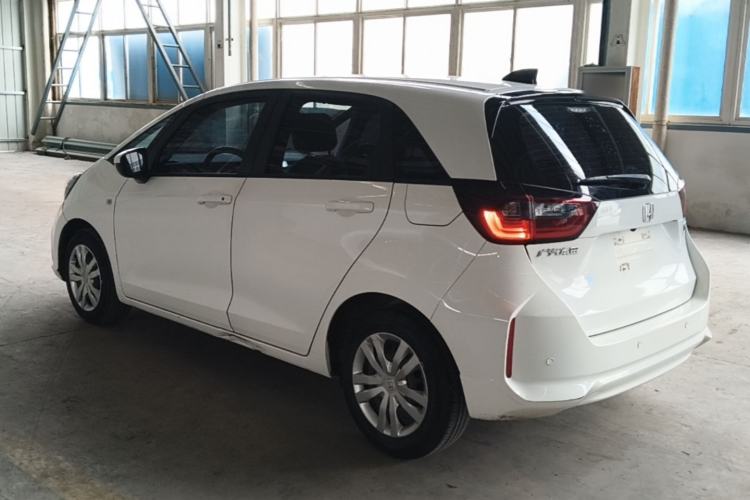 Used Honda Fit 2021 1.5L CVT Trend Edition Rear Left 45 Deg