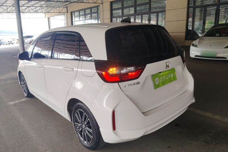 Used Honda Fit 2021 1.5L CVT Trendy Edition Rear Left 45 Deg