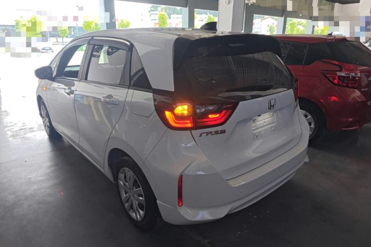 Used Honda Fit 2021 1.5L CVT Trendy Edition Rear Left 45 Deg
