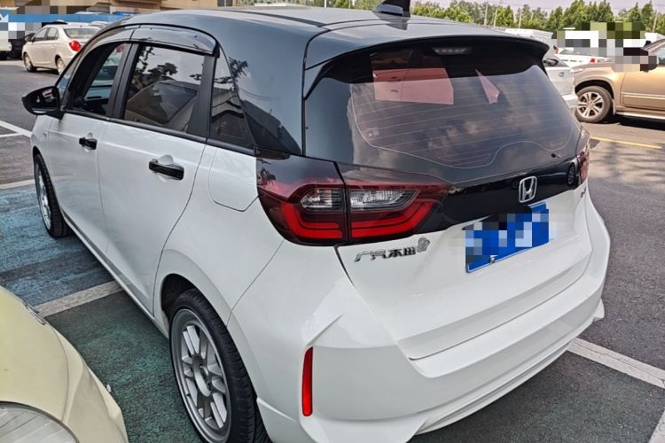 Used Honda Fit 2021 1.5L CVT Trendy Edition Rear Left 45 Deg