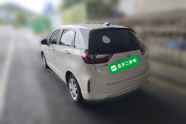 Used Honda Fit 2021 1.5L CVT Trend Edition Rear Left 45 Deg